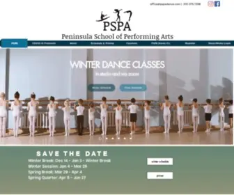 Pspadance.com(PSPA) Screenshot