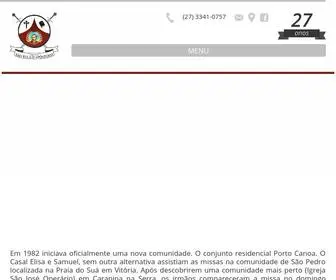 Pspaserra.com.br(Paróquia São Paulo Apóstolo) Screenshot