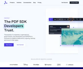 PSPDfkit.com(Complete PDF SDK) Screenshot