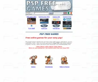 PSPfreegames.org(PSP FREE GAMES) Screenshot
