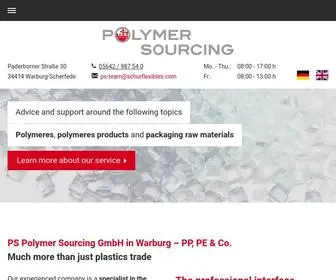 Pspolymer.de(Die PS Polymer Sourcing GmbH ist Spezialist für ✔ polymere Kunststoffe) Screenshot