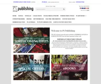 Pspublishing.co.uk(PS Publishing) Screenshot