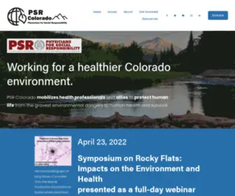 PSrcolorado.org(PSR Colorado) Screenshot