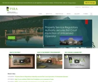 PSR.ie(Property Services Regulatory Authority) Screenshot
