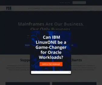 Psrinfo.com(IBM Business Mainframes) Screenshot