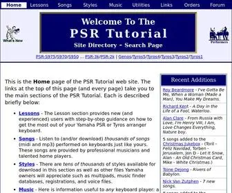 PSrtutorial.com(PSR Tutorial) Screenshot