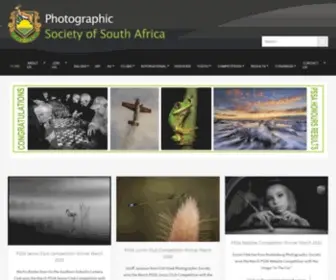 Pssa.co.za(Photographic Society of South Africa) Screenshot