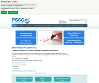 PSSC.gov.ie(PSSC) Screenshot
