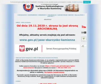 Psseskarzysko.pl(PSSE Skarżysko Kamienna) Screenshot