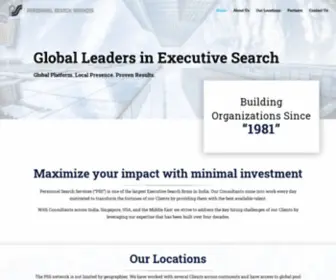 PSSGlobal.group(Personnel Search Services Pvt Ltd) Screenshot