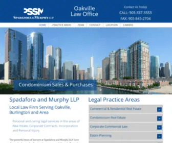 PSSmlaw.com(Law Office Oakville) Screenshot