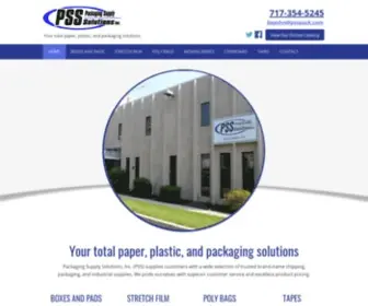 PSspack.com(Packaging Supply Solutions Inc) Screenshot