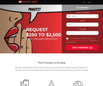 PSSSTtpayday.com(Quick & Easy online process for Cash Loans) Screenshot