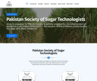 PSST.org.pk(Pakistan Society of Sugar Technologists) Screenshot