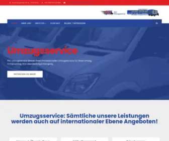 PST-Umzugsservice.at(Umzug Österreich) Screenshot