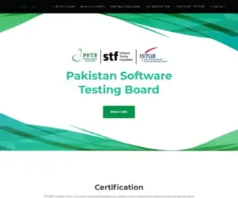 PSTB.pk(Pakistan Software testing Board) Screenshot