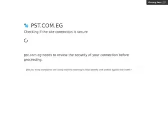 PST.com.eg(PST) Screenshot