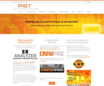 Pstechnology.com(PST Enterprise Details Done Well) Screenshot