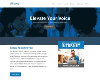 Pstel.com(Public Service Telephone) Screenshot