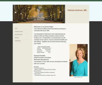 Psullivanmd.com(Patricia Sullivan) Screenshot