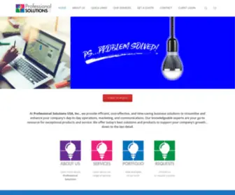 Psusainc.com(Spry, Inc) Screenshot