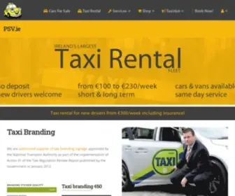 PSV.ie(Taxi rentals) Screenshot