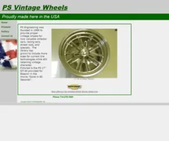 Psvintagewheels.com(PS Vintage Wheels) Screenshot