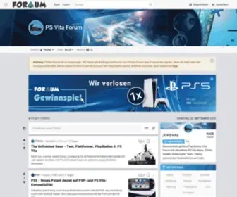 Psvita-Forum.de(PS Vita Forum) Screenshot