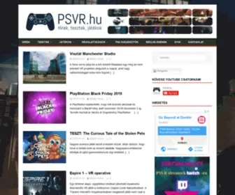 PSVR.hu(Minden infót megtalálsz a PlayStation VR) Screenshot