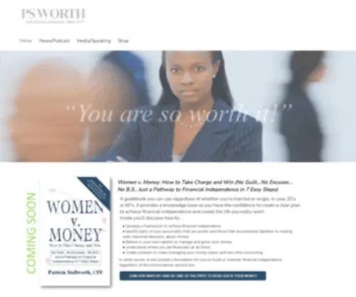 Psworth.com(Fee-Only Financial Planning) Screenshot