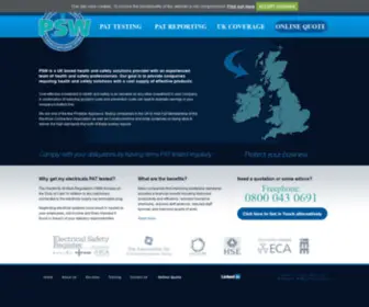 PSwservices.co.uk(PSW Services) Screenshot