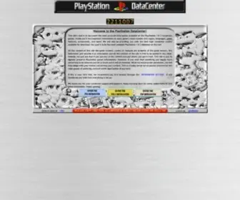 PSxdatacenter.com(The Playstation Datacenter) Screenshot