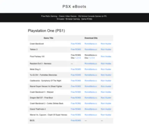 Psxeboots.com(PSX eBoots) Screenshot