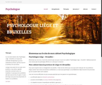 PSY-Liege-Bruxelles.be(Bienvenue sur le site de mon cabinet Psychologique Psychologue Liège) Screenshot