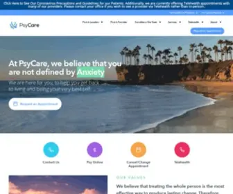 PSycare.org(Home) Screenshot