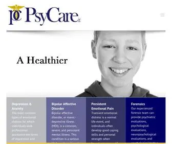 PSycareinc.com(PsyCare Behavioral Healthcare & Counseling) Screenshot