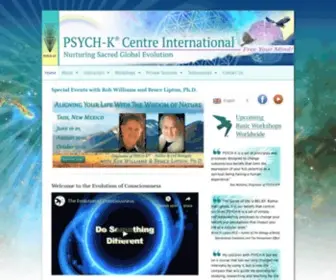 PSYCH-K.com(PSYCH-K Centre International) Screenshot