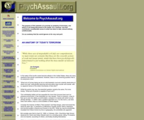 PSYchassault.org(Psych Assault) Screenshot