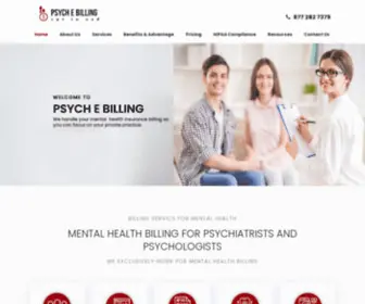 PSYchebilling.com(CPT to USD) Screenshot