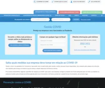 PSYchemedics.com.br(Exames toxicológicos) Screenshot