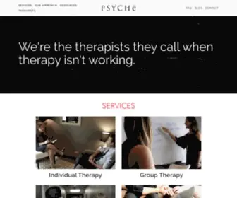 PSYchepllc.com(PSYCHē) Screenshot