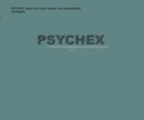 PSYchex.ch(Raus aus dem Irrenhaus) Screenshot