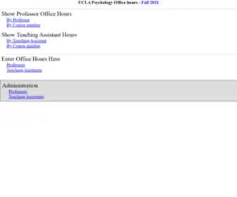 PSYChhours.info(Office Hours) Screenshot