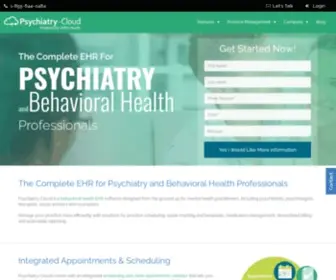 PSYchiatry-Cloud.com(EHR for Psychiatry) Screenshot