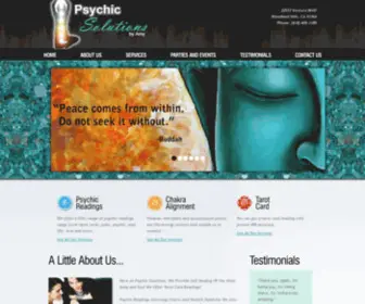 PSYchicamy.com(Psychic Solutions) Screenshot