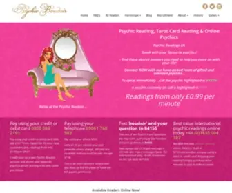 PSYchicboudoir.com(Psychic Readings UK) Screenshot