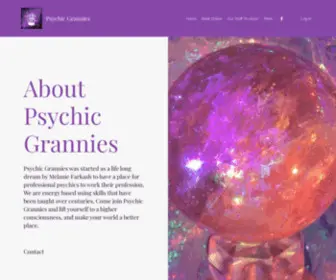 PSYchicGrannies.com(Psychic Grannies) Screenshot