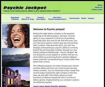 PSYchicJackpot.com Screenshot