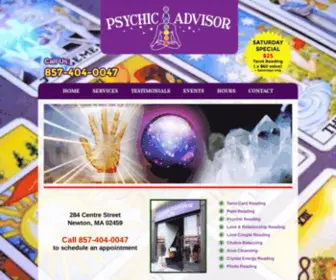 PSYchicnewton.com(Psychic Advisor) Screenshot