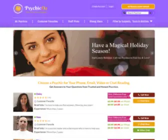 PSYchicoz.com(Top Rated Psychic Readings by Phone & Chat) Screenshot